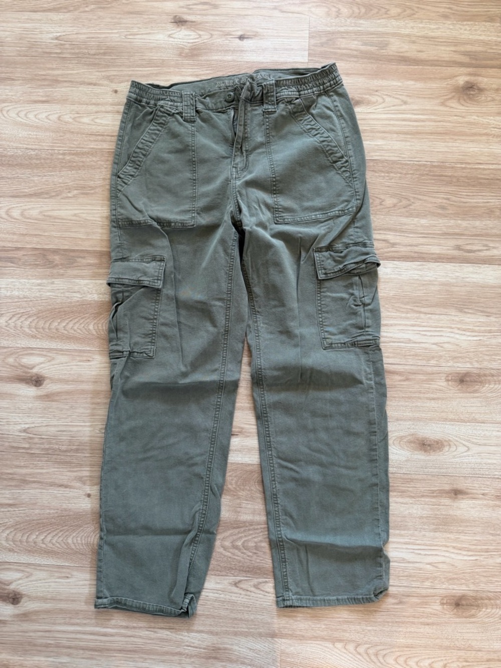 American Eagle Outfitters Olive Cargo Utility Pants
